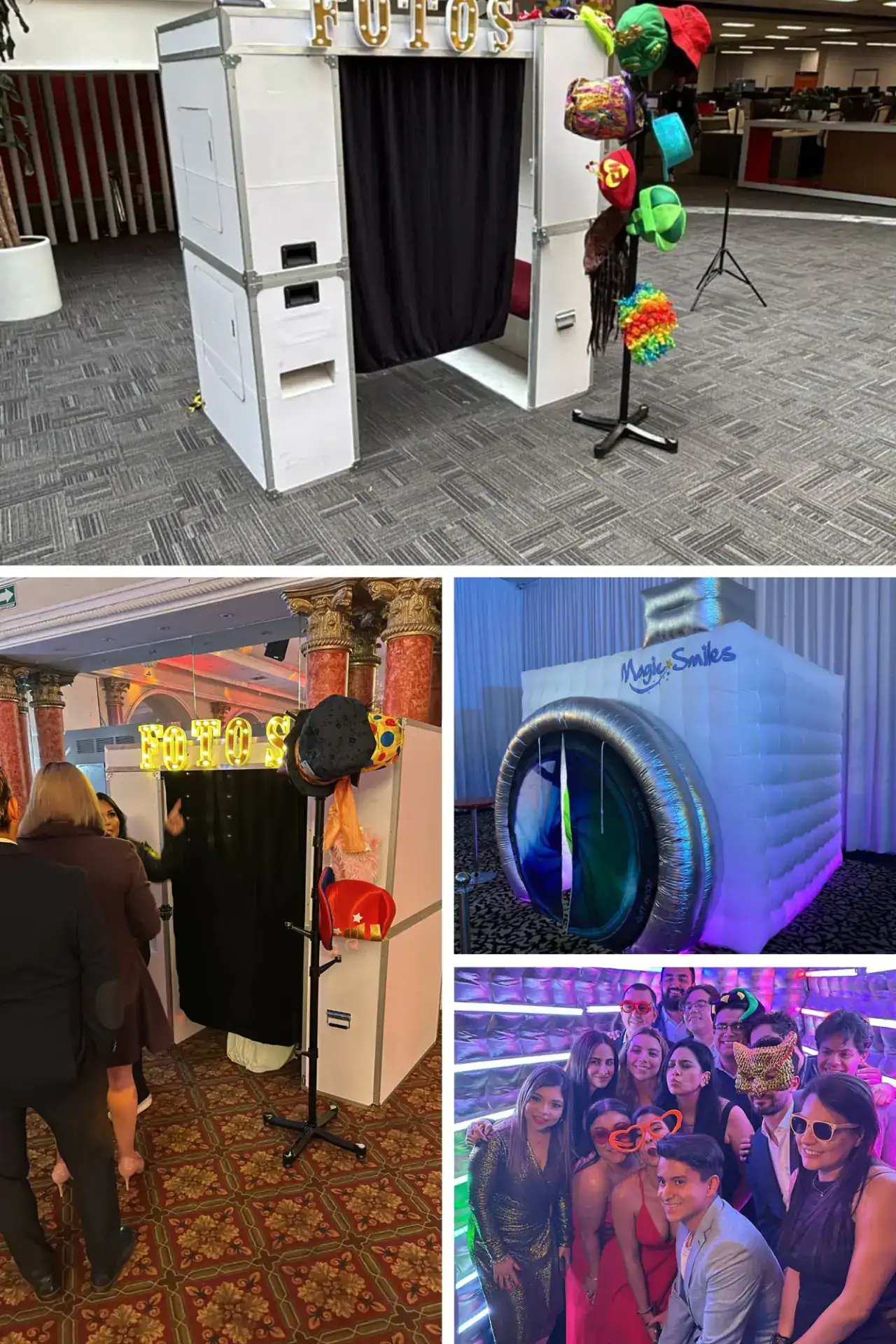 Renta de Cabina de Fotos para Eventos en CDMX