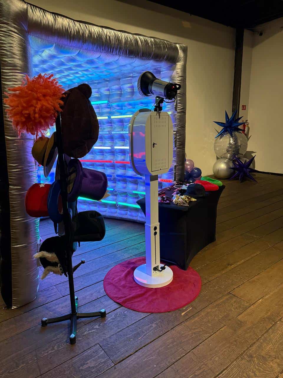 Selfie mirror Funpix en una fiesta de XV años