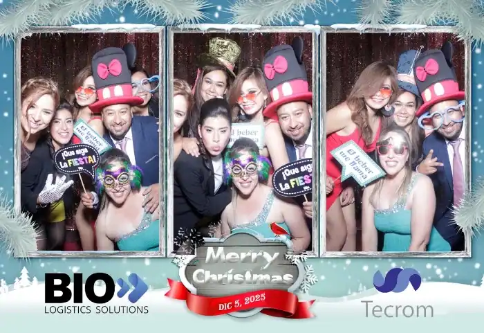Cabina 360 Funpix en un evento corporativo en Ciudad de México